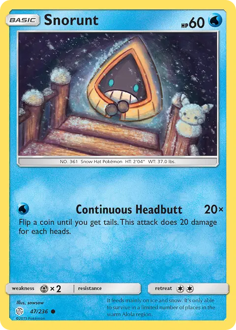 Snorunt, Cosmic Eclipse 47/236