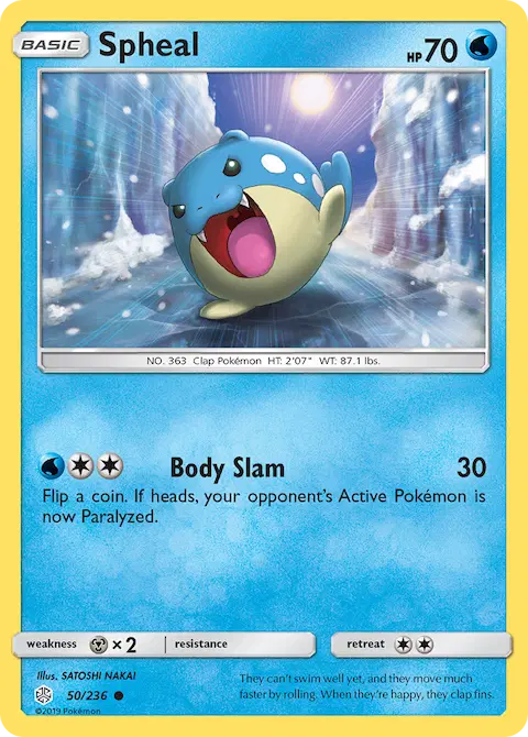 Spheal, Cosmic Eclipse 50/236
