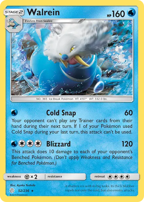 Walrein, Cosmic Eclipse 52/236