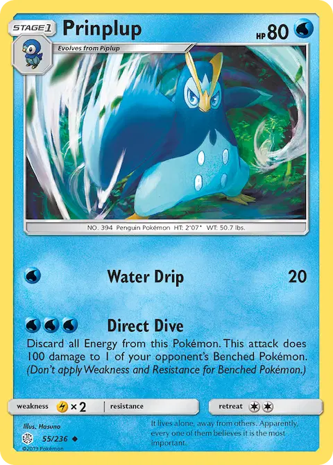 Prinplup, Cosmic Eclipse 55/236