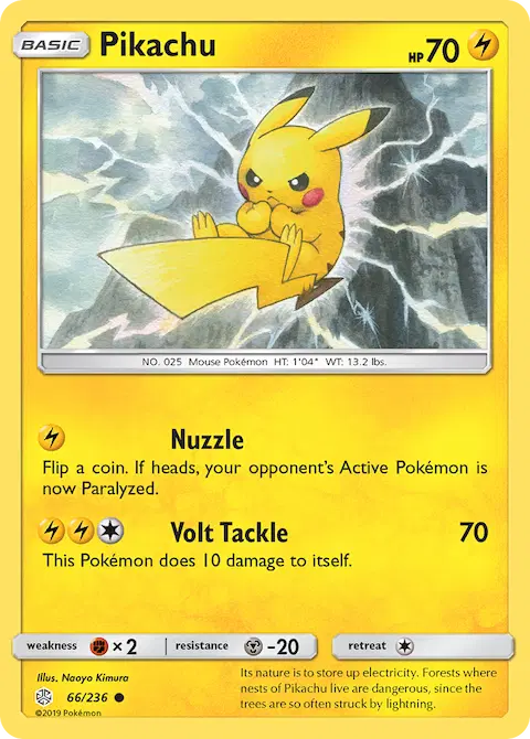 Pikachu, Cosmic Eclipse 66/236