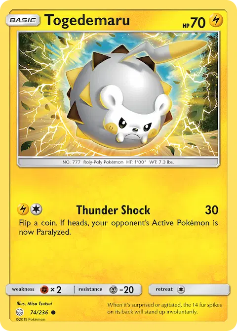 Togedemaru, Cosmic Eclipse 74/236
