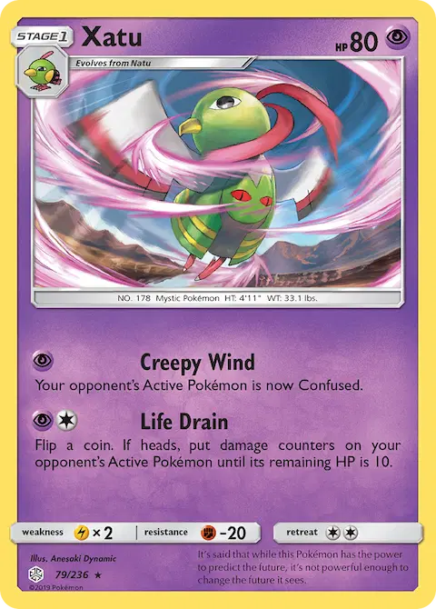 Xatu, Cosmic Eclipse 79/236