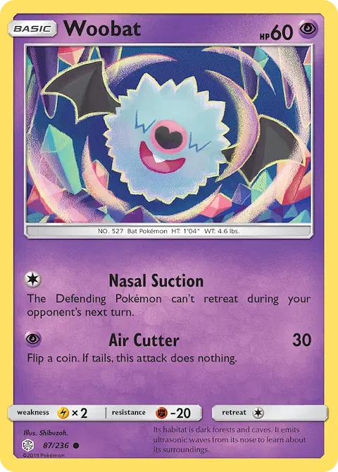 Woobat, Cosmic Eclipse 87/236