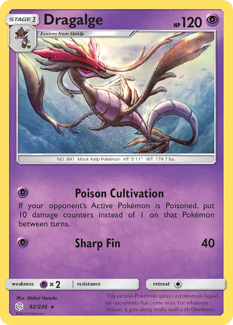 Dragalge, Cosmic Eclipse 92/236
