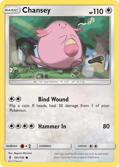 Chansey, Guardians Rising 101/145