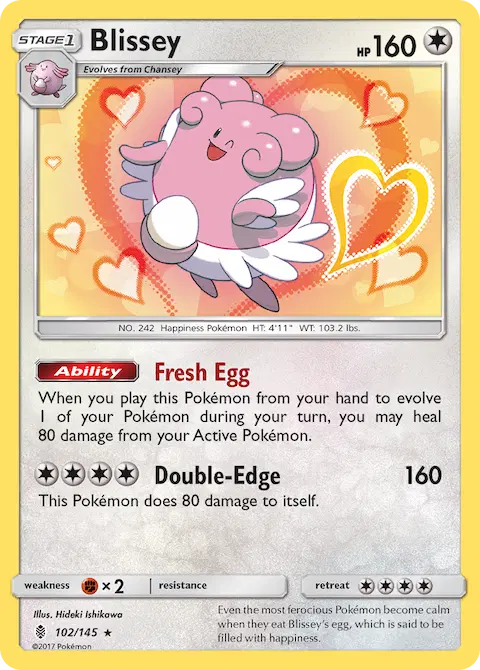Blissey, Guardians Rising 102/145