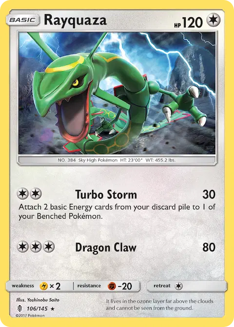 Rayquaza, Guardians Rising 106/145