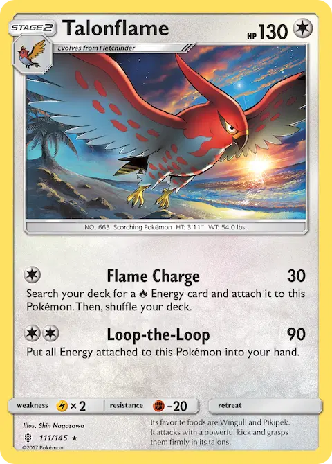 Talonflame, Guardians Rising 111/145