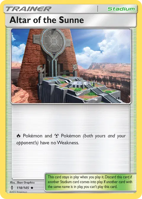 Altar of the Sunne, Guardians Rising 118/145