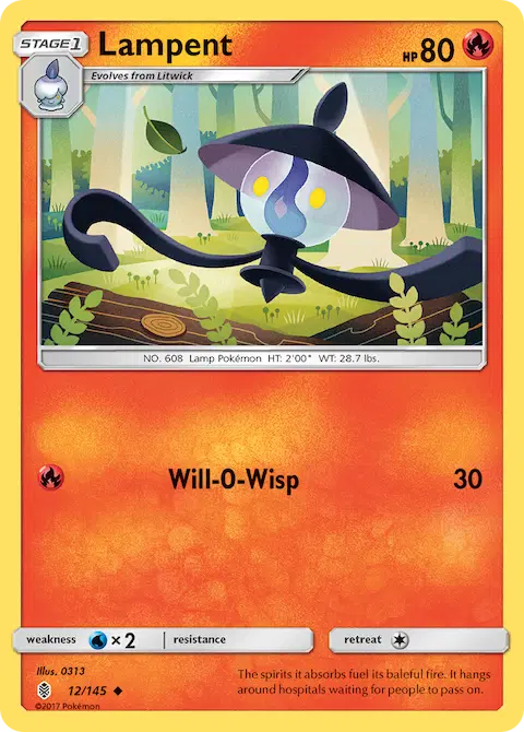Lampent, Guardians Rising 12/145