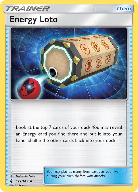 Energy Loto, Guardians Rising 122/145