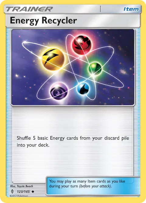 Energy Recycler, Guardians Rising 123/145