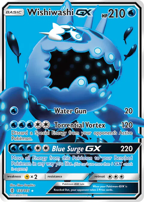Wishiwashi GX, Guardians Rising 133/145