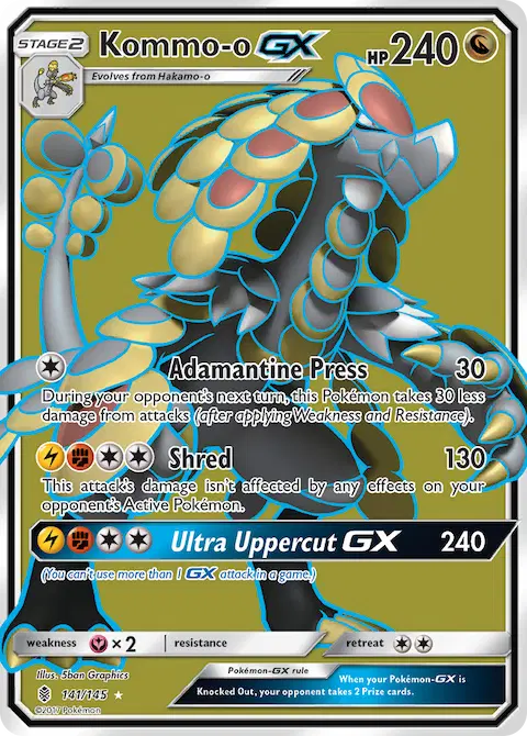 Kommo-o GX, Guardians Rising 141/145