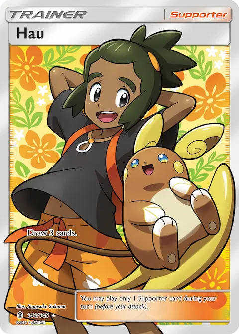 Hau, Guardians Rising 144/145