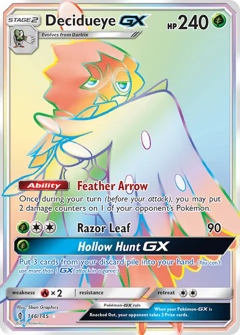 Decidueye GX, Guardians Rising 146/145