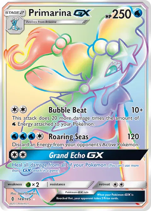Primarina GX, Guardians Rising 149/145