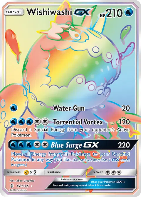 Wishiwashi GX, Guardians Rising 151/145