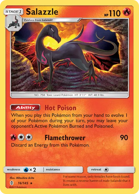 Salazzle, Guardians Rising 16/145
