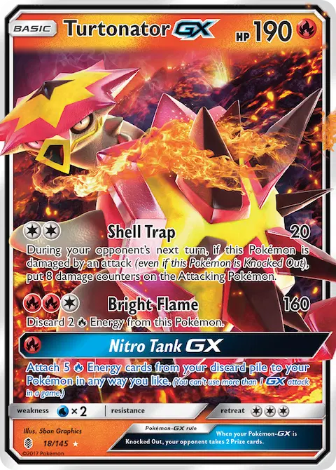 Turtonator GX, Guardians Rising 18/145
