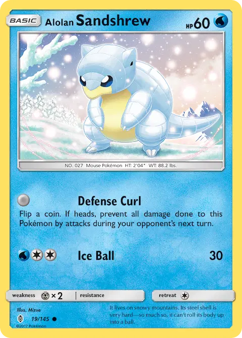 Alolan Sandshrew, Guardians Rising 19/145
