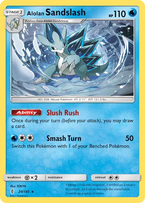 Alolan Sandslash, Guardians Rising 20/145