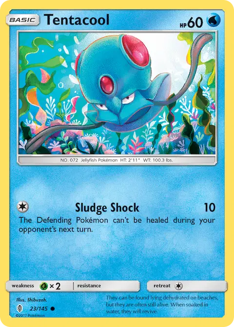 Tentacool, Guardians Rising 23/145