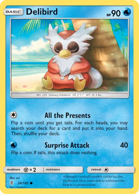 Delibird, Guardians Rising 26/145