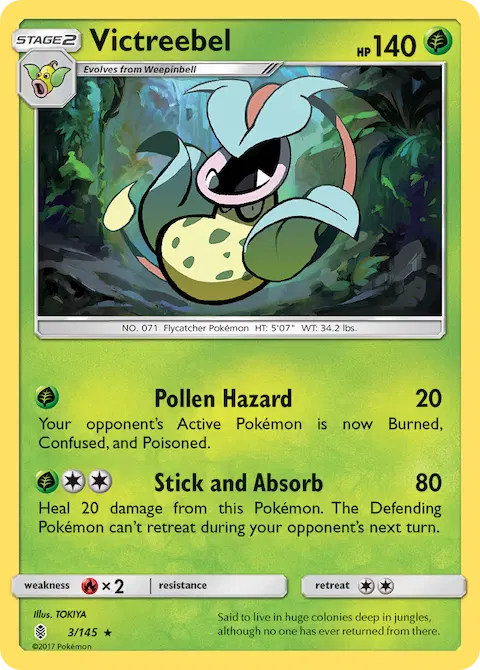 Victreebel, Guardians Rising 3/145