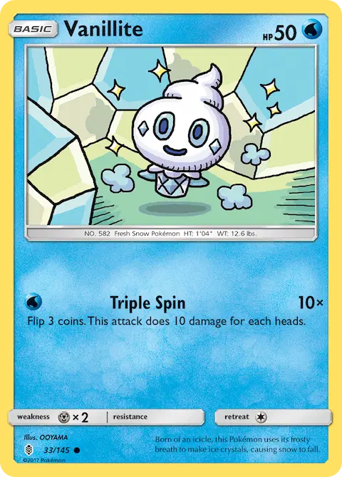 Vanillite, Guardians Rising 33/145