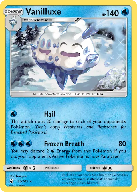 Vanilluxe, Guardians Rising 35/145