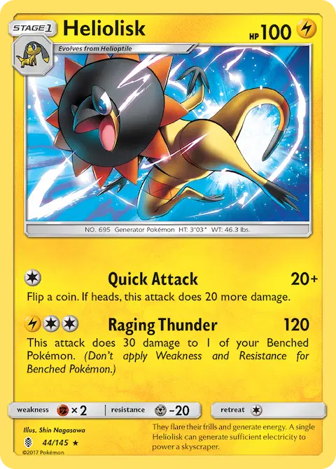 Heliolisk, Guardians Rising 44/145