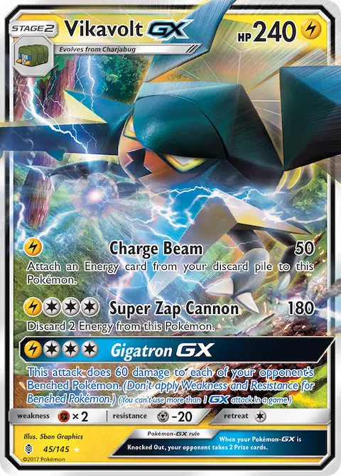 Vikavolt GX, Guardians Rising 45/145