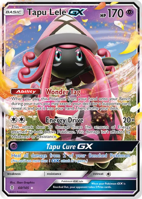 Tapu Lele GX, Guardians Rising 60/145