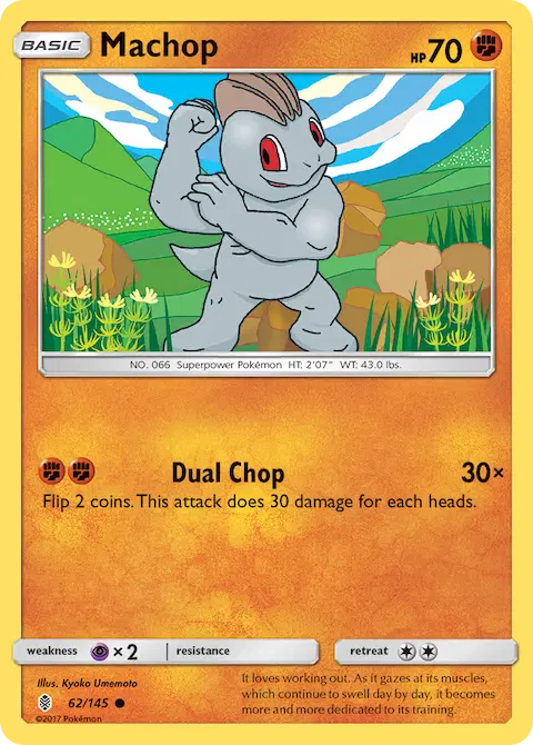 Machop, Guardians Rising 62/145
