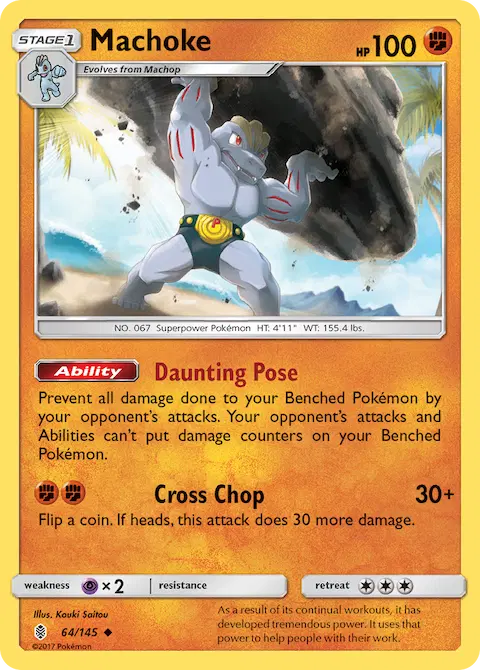 Machoke, Guardians Rising 64/145