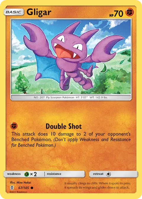 Gligar, Guardians Rising 67/145