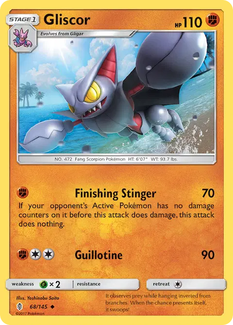 Gliscor, Guardians Rising 68/145
