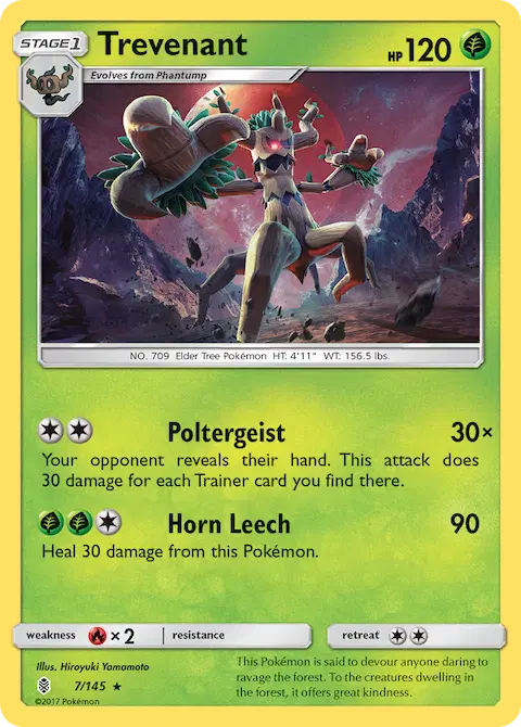 Trevenant, Guardians Rising 7/145