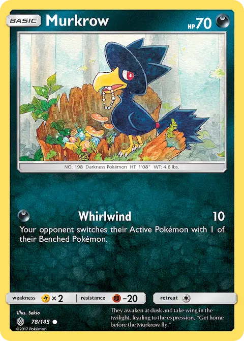 Murkrow, Guardians Rising 78/145
