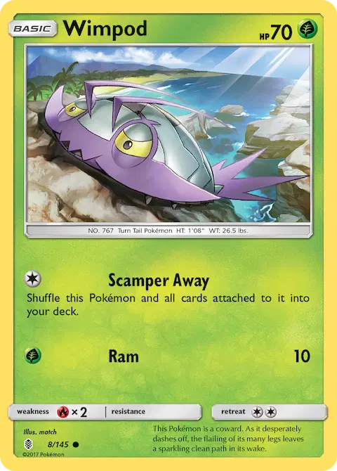 Wimpod, Guardians Rising 8/145