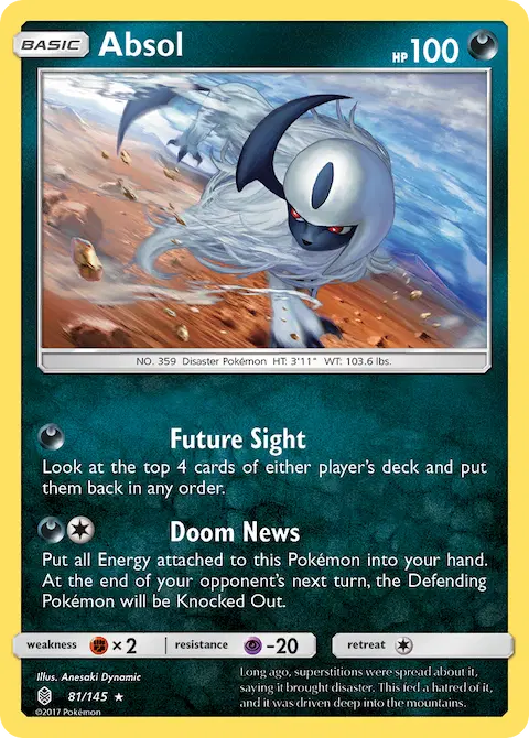 Absol, Guardians Rising 81/145