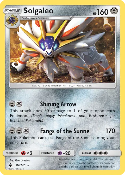 Solgaleo, Guardians Rising 87/145