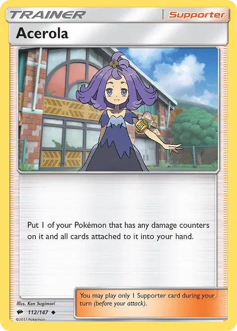 Acerola, Burning Shadows 112/147