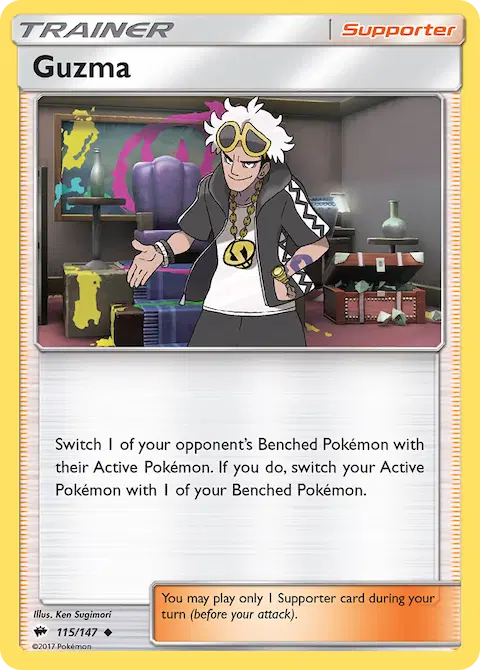 Guzma, Burning Shadows 115/147