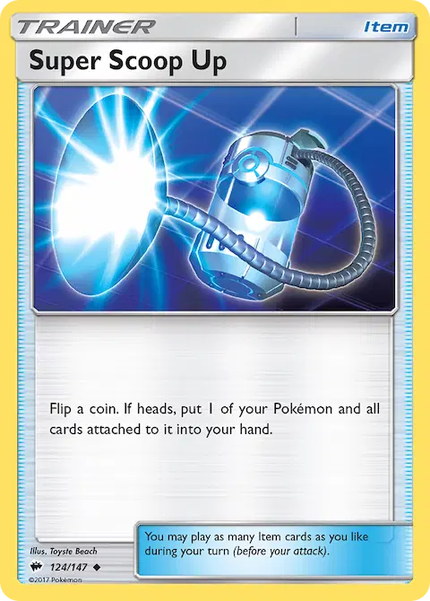 Super Scoop Up, Burning Shadows 124/147