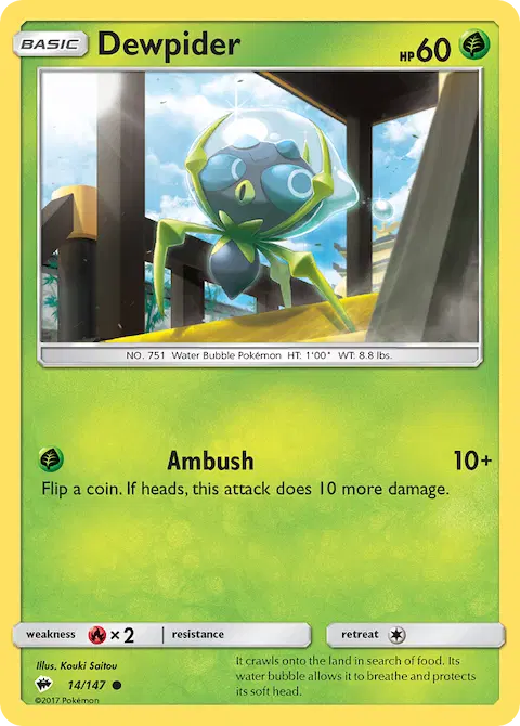 Dewpider, Burning Shadows 14/147