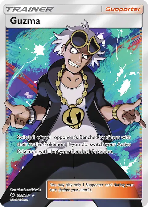 Guzma, Burning Shadows 143/147