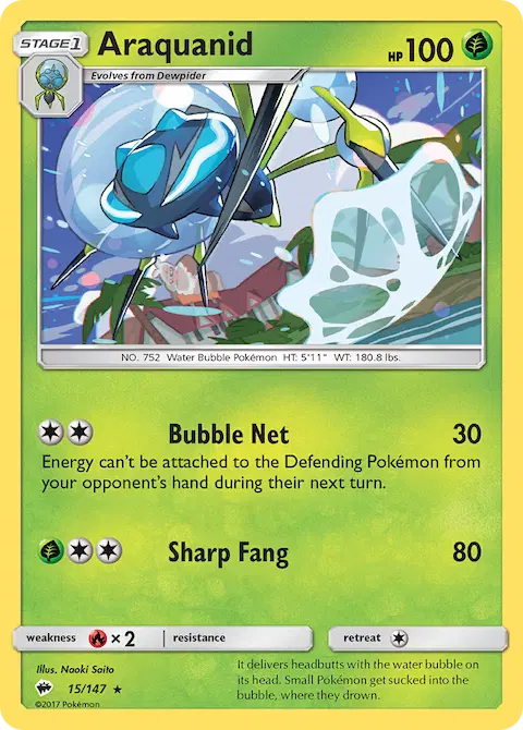 Araquanid, Burning Shadows 15/147